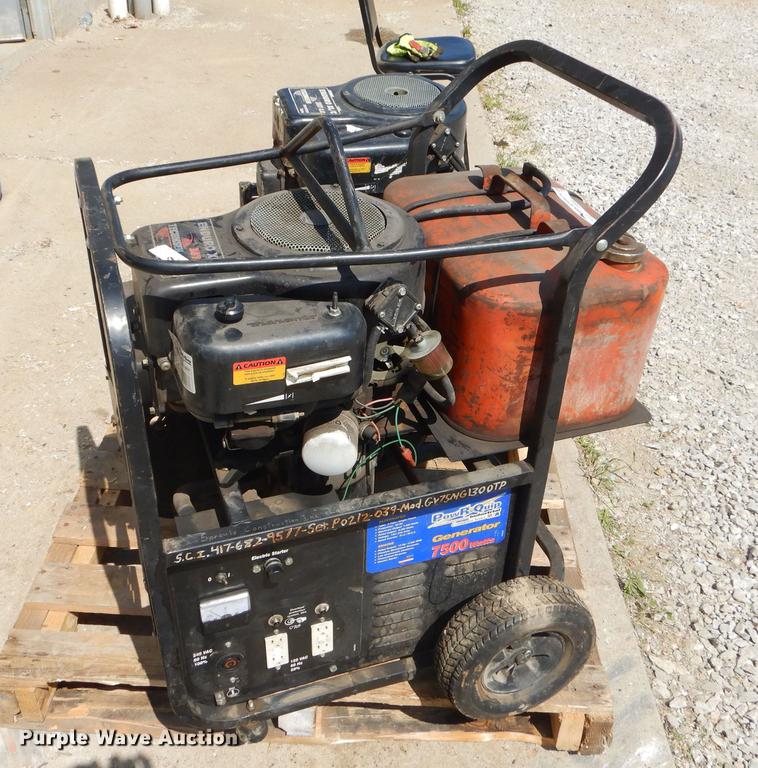 image for item FH9487 (2) PowrQuip generators