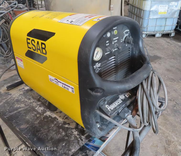 Esab Powercut 875 plasma cutter in Olathe, KS Item FJ9102 sold