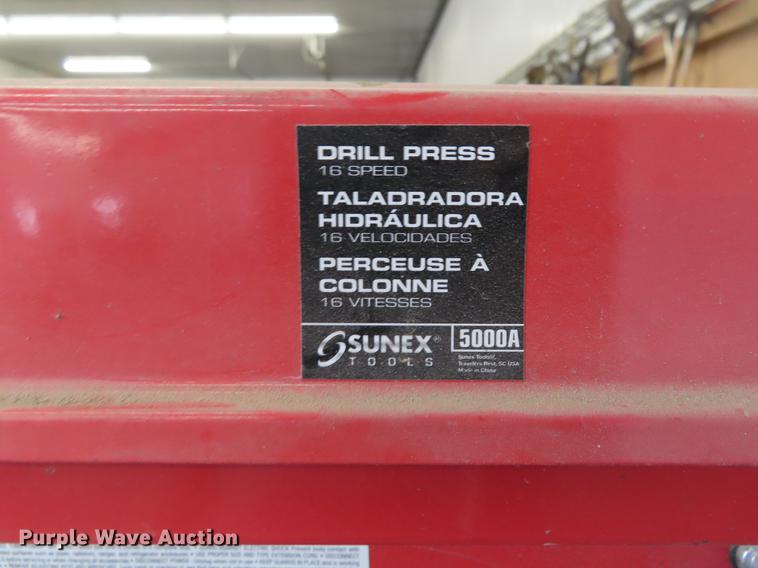 image for item FJ9109 Sunex 5000A drill press