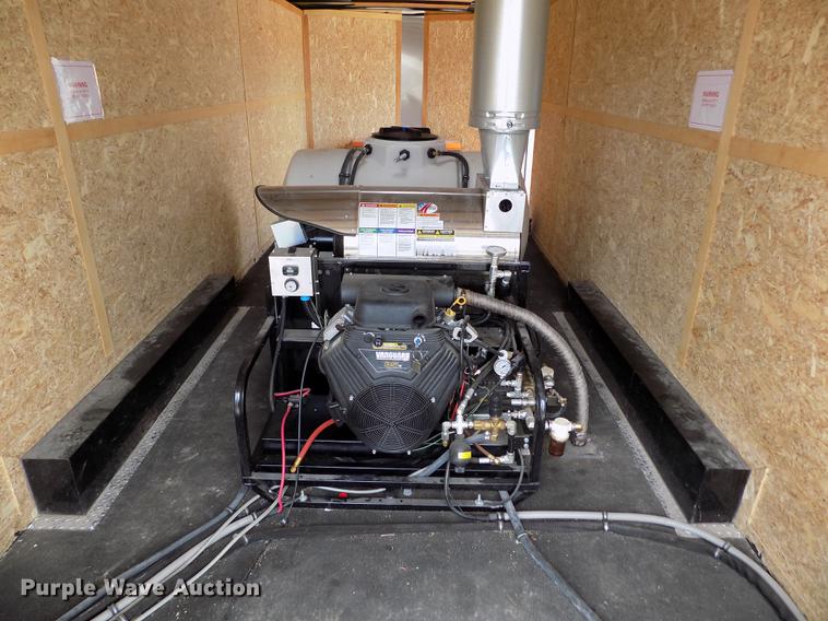 image for item FN9502 2015 Hotjet USA enclosed sewer jetter
