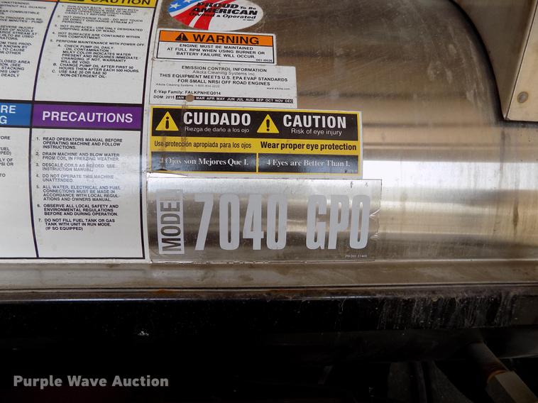 image for item FN9502 2015 Hotjet USA enclosed sewer jetter