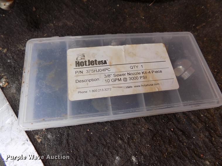 image for item FN9502 2015 Hotjet USA enclosed sewer jetter