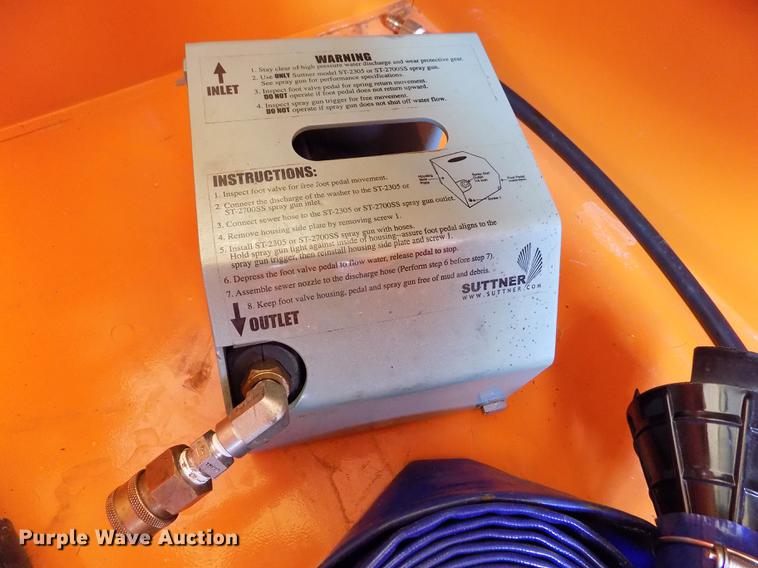 image for item FN9502 2015 Hotjet USA enclosed sewer jetter