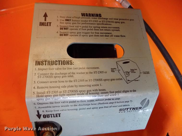 image for item FN9502 2015 Hotjet USA enclosed sewer jetter