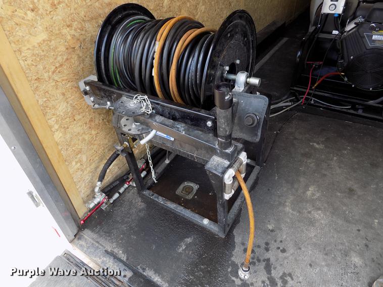 image for item FN9502 2015 Hotjet USA enclosed sewer jetter