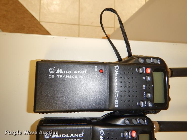 image for item FQ9781 (2) Midland 75-822 CB transceivers