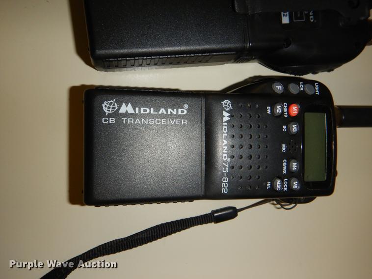 image for item FQ9781 (2) Midland 75-822 CB transceivers