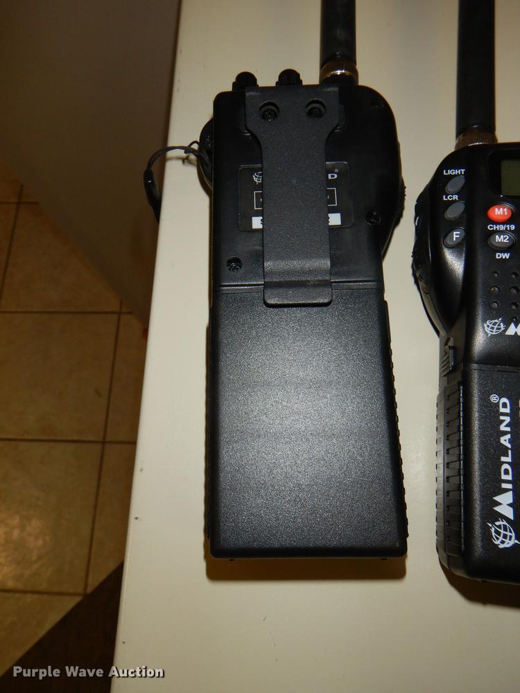 image for item FQ9781 (2) Midland 75-822 CB transceivers