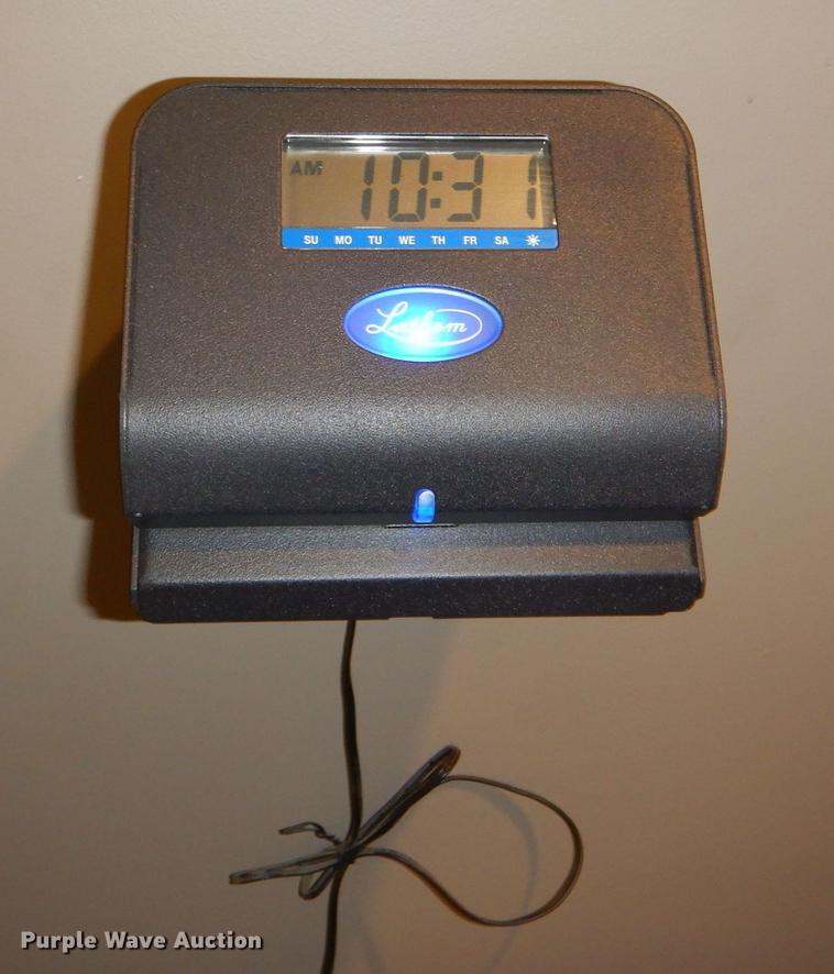 image for item FQ9789 Lathem time clock