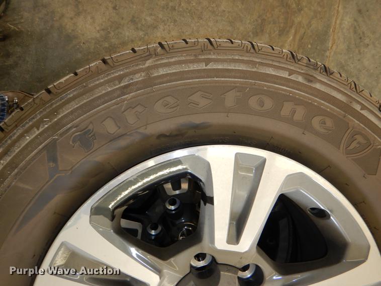 image for item FQ9801 (4) Firestone 265/65R17 tires and wheels