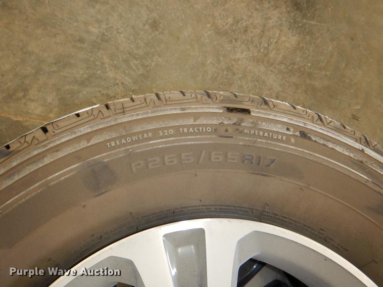 image for item FQ9801 (4) Firestone 265/65R17 tires and wheels