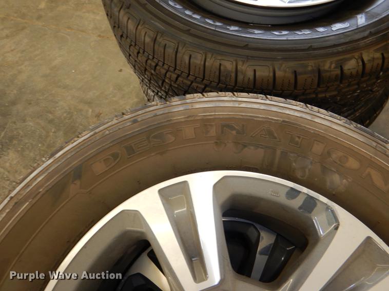 image for item FQ9801 (4) Firestone 265/65R17 tires and wheels