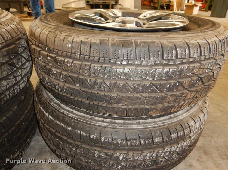 image for item FQ9801 (4) Firestone 265/65R17 tires and wheels