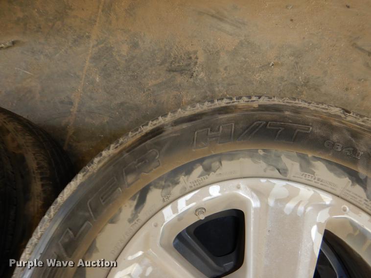 image for item FQ9803 (4) Bridgestone 275/65R18 tires and wheels