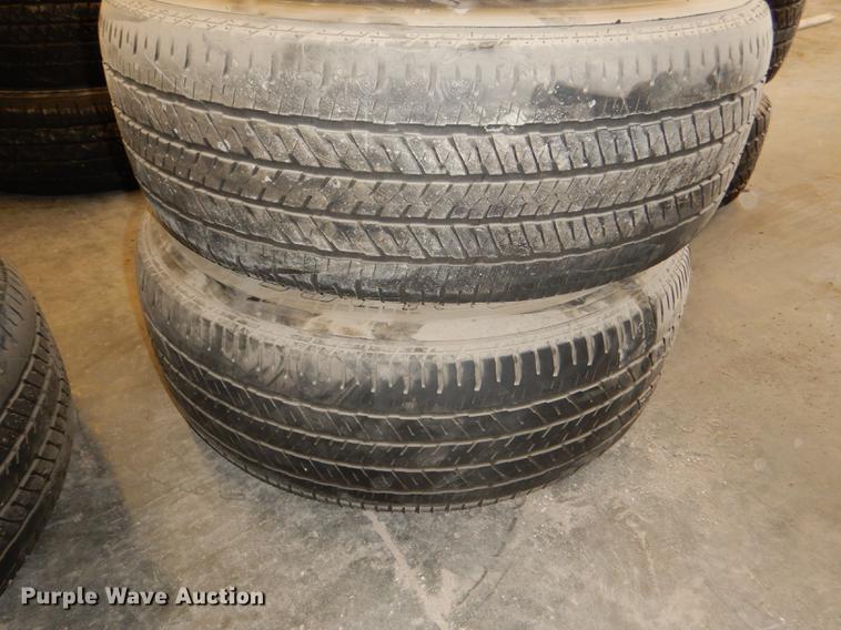 image for item FQ9803 (4) Bridgestone 275/65R18 tires and wheels