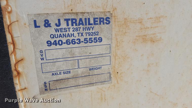 image for item FS9543 2003 L & J enclosed cargo trailer