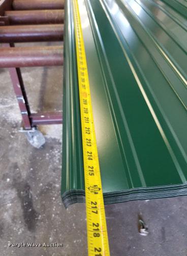 image for item G1722 (50) sheets of ag panel steel roofing/metal siding