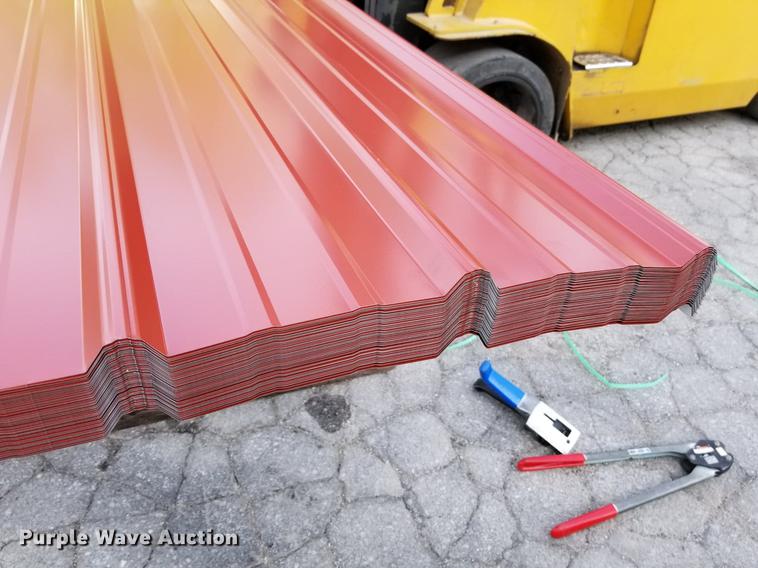 image for item G1725 (50) sheets of ag panel steel roofing/metal siding
