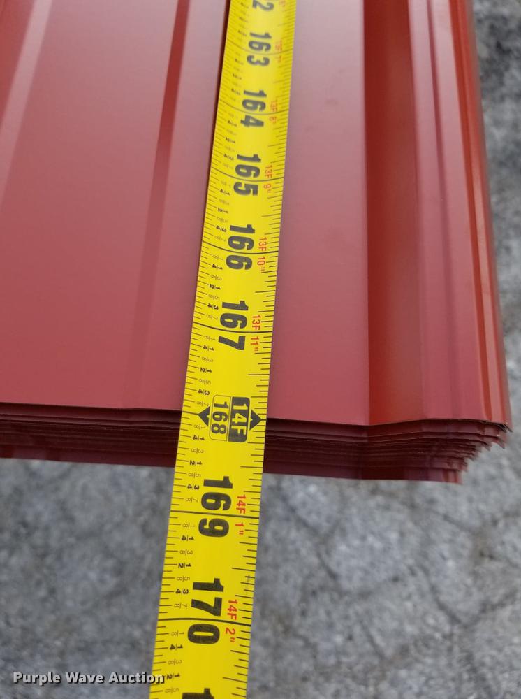 image for item G1725 (50) sheets of ag panel steel roofing/metal siding