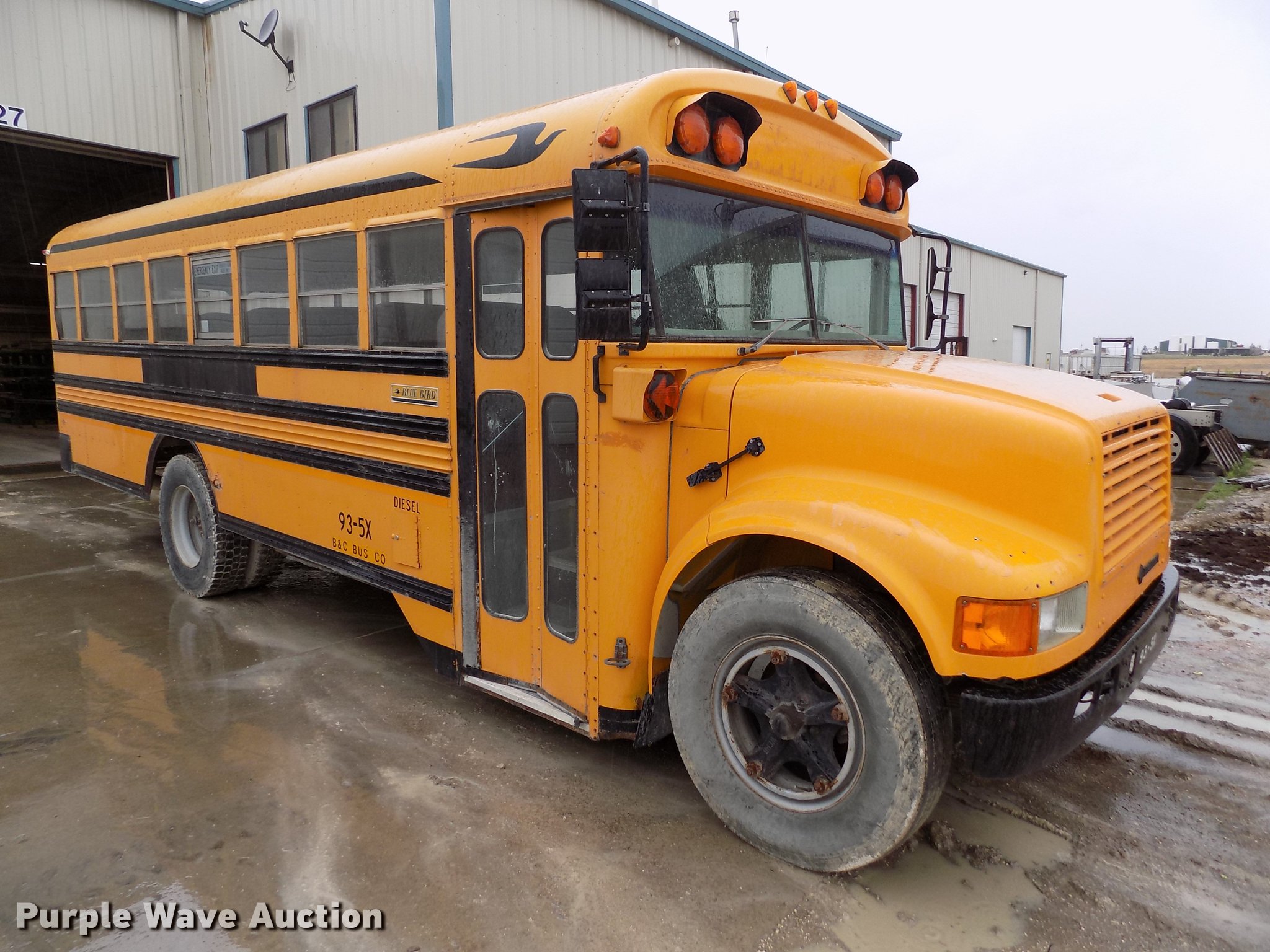 1994 International 3800 Blue Bird school bus in Stockton, KS Item