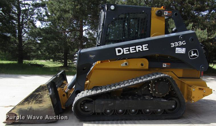 image for item DB4945 2017 John Deere 333G skid steer