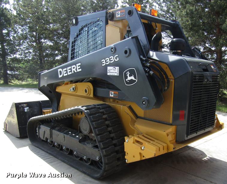 image for item DB4945 2017 John Deere 333G skid steer