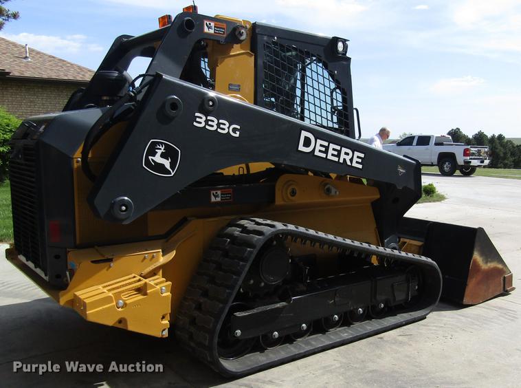 image for item DB4945 2017 John Deere 333G skid steer
