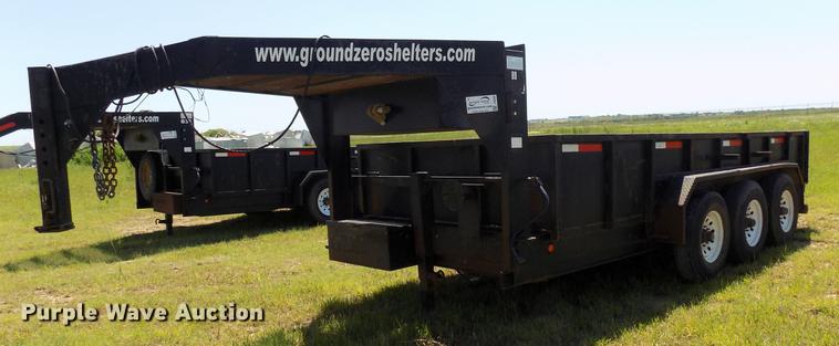 image for item DB9665 2011 Ground Zero end dump trailer