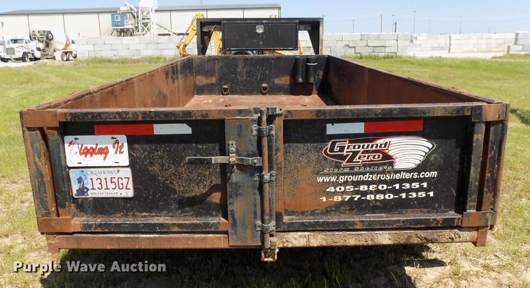 image for item DB9665 2011 Ground Zero end dump trailer