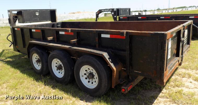 image for item DB9665 2011 Ground Zero end dump trailer