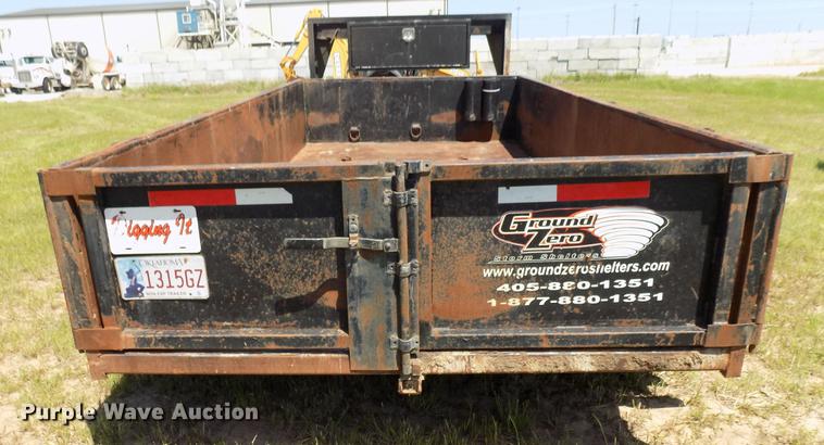 image for item DB9665 2011 Ground Zero end dump trailer