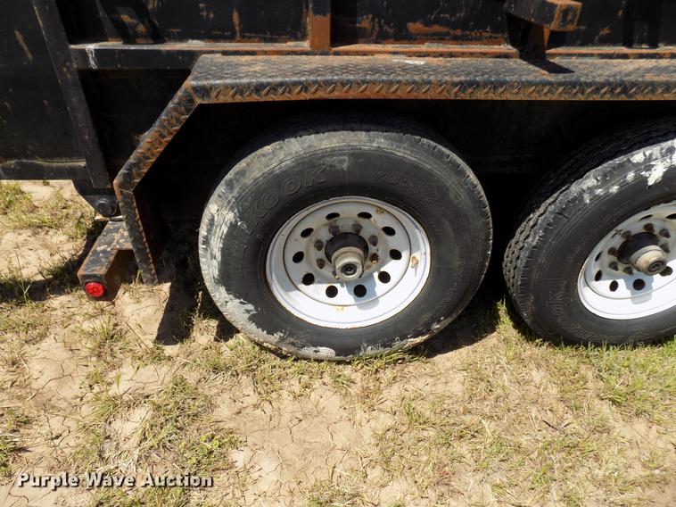 image for item DB9665 2011 Ground Zero end dump trailer