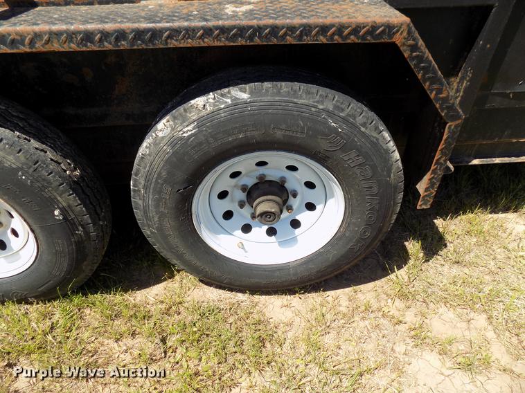 image for item DB9665 2011 Ground Zero end dump trailer