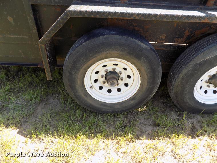 image for item DB9665 2011 Ground Zero end dump trailer