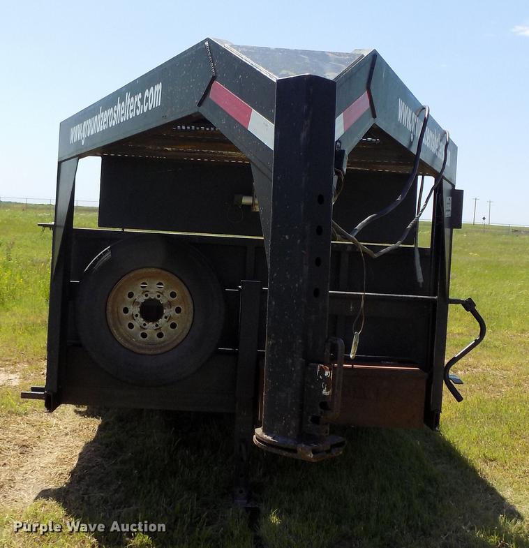 image for item DB9666 2012 Ground Zero end dump trailer