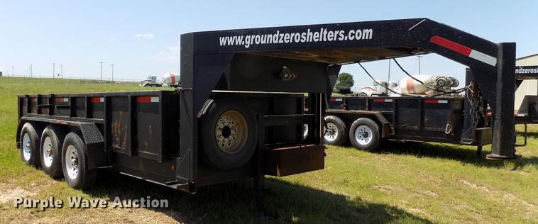 image for item DB9666 2012 Ground Zero end dump trailer