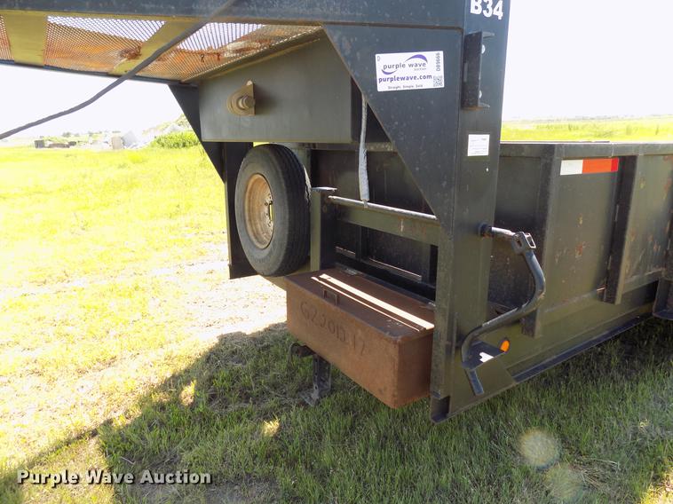 image for item DB9666 2012 Ground Zero end dump trailer