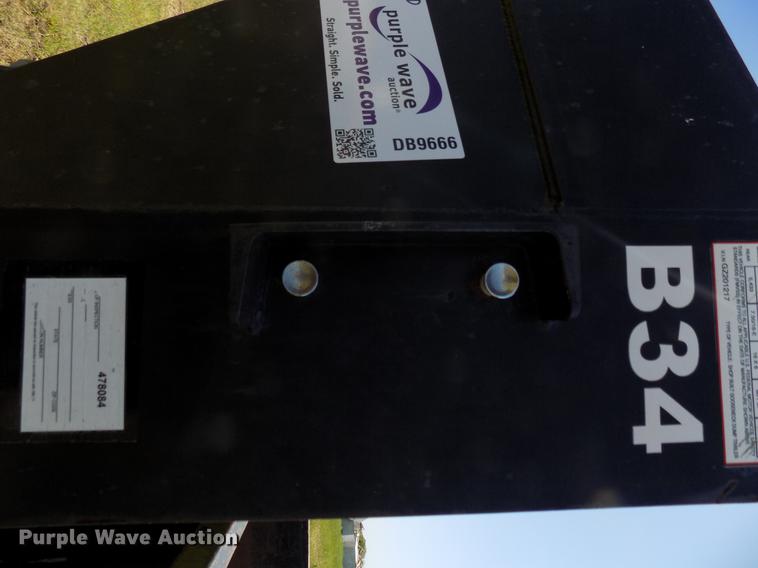 image for item DB9666 2012 Ground Zero end dump trailer