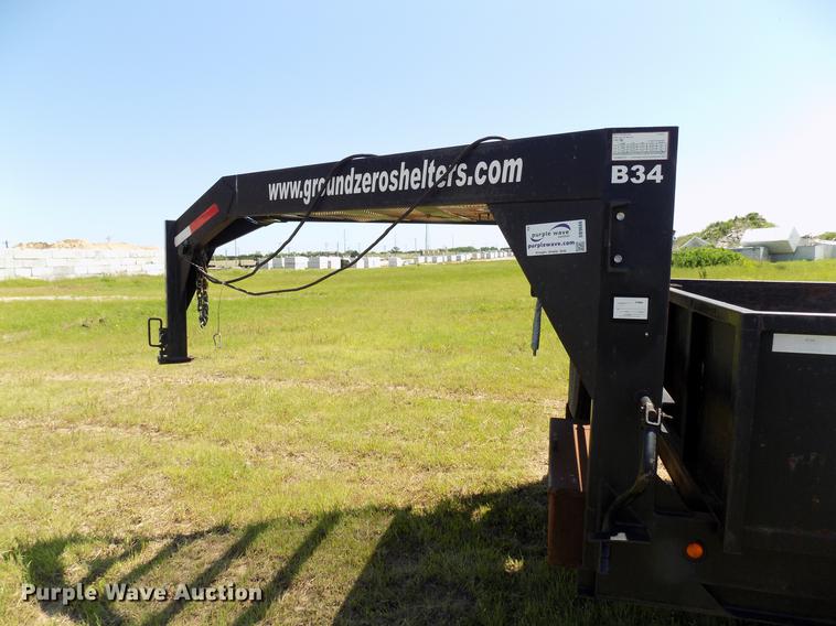 image for item DB9666 2012 Ground Zero end dump trailer