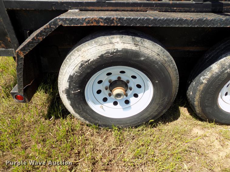 image for item DB9666 2012 Ground Zero end dump trailer