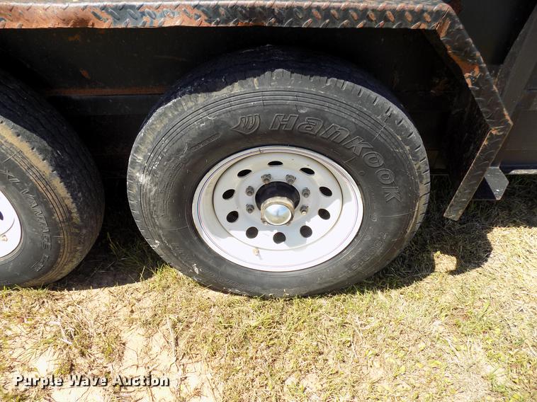 image for item DB9666 2012 Ground Zero end dump trailer