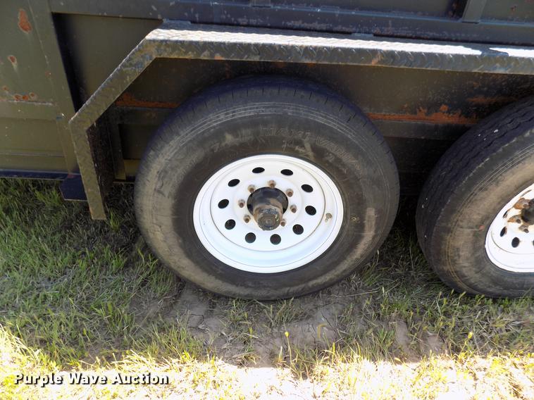 image for item DB9666 2012 Ground Zero end dump trailer