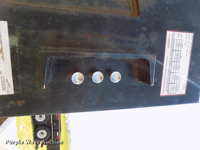 image for item DB9667 2015 Ground Zero equipment trailer