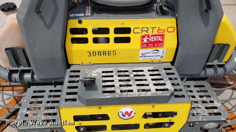 image for item DD4777 Wacker CRT60 power trowel