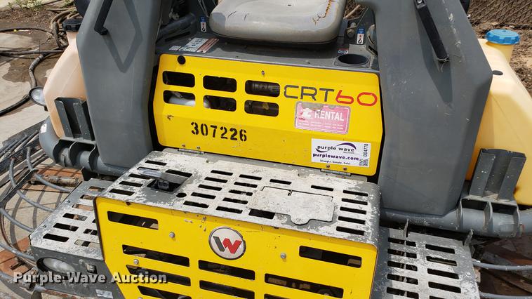 image for item DD4778 Wacker CRT60 power trowel