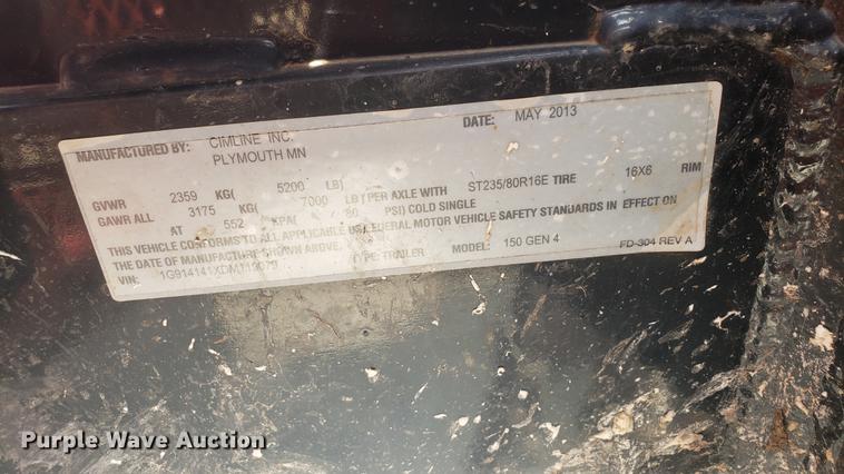 image for item DD4779 2013 Cimline 150 Magma crack seal machine