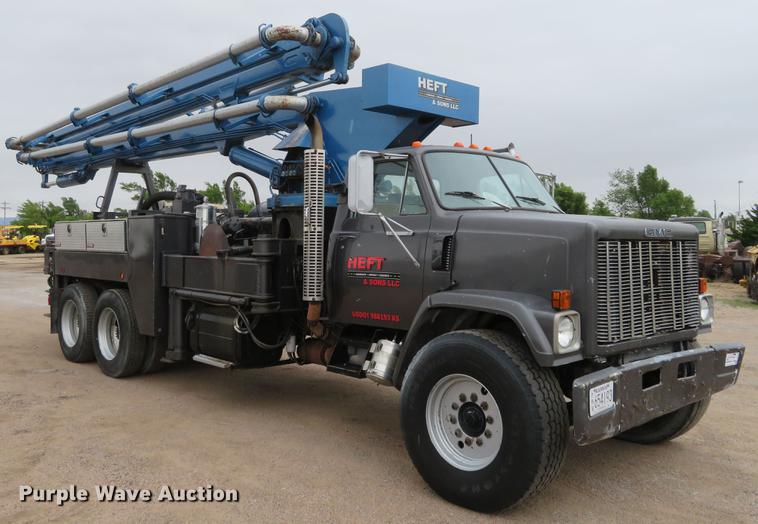 image for item DD7046 1978 GMC Brigadier pump truck