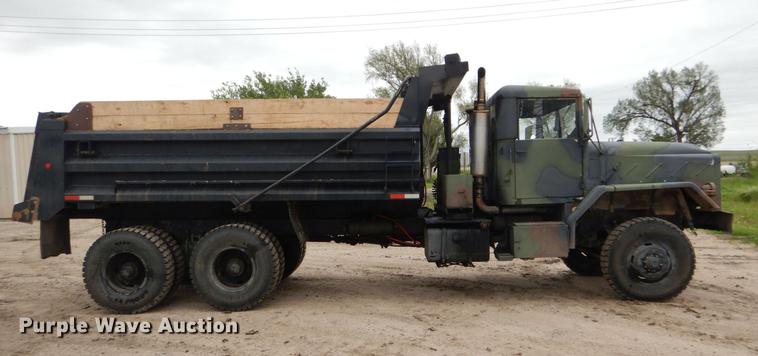 image for item DE1274 1984 Am General M931A2 dump truck