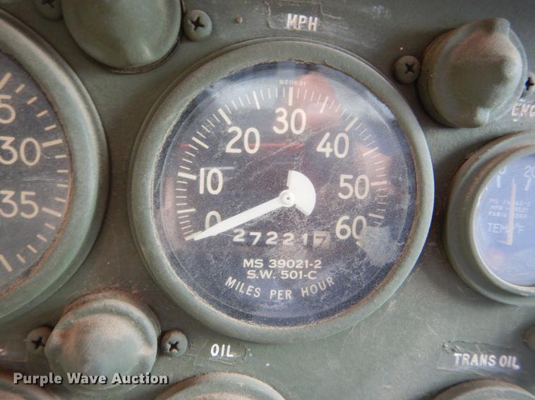 image for item DE1274 1984 Am General M931A2 dump truck