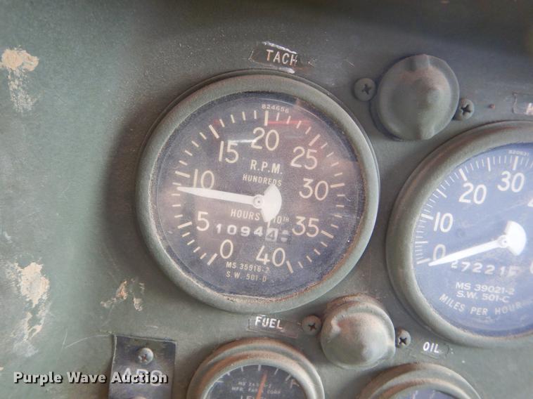 image for item DE1274 1984 Am General M931A2 dump truck